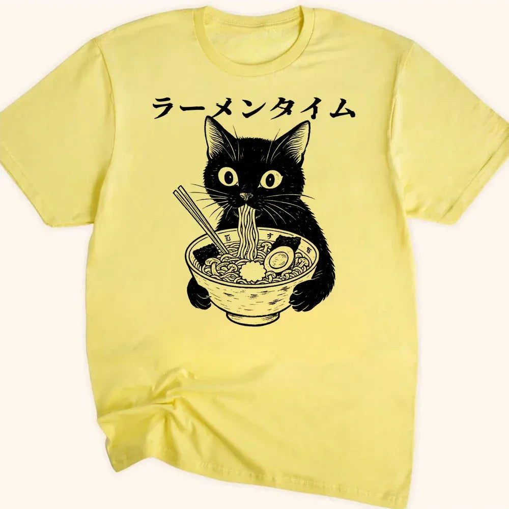Ramen Time Everyday Softstyle Tee Cornsilk / S 32954097670376613380 T-Shirt