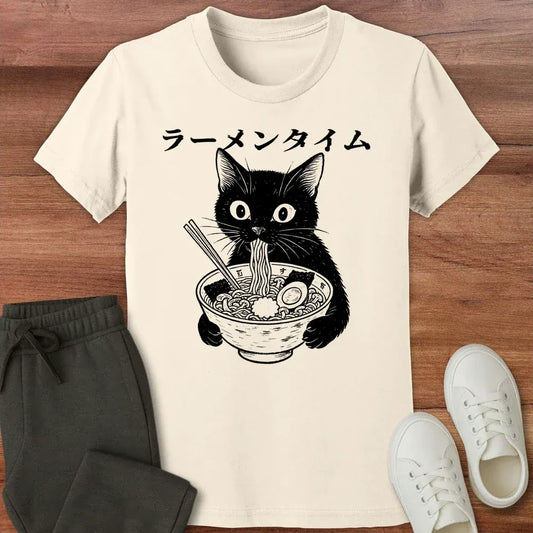 Ramen Time Kids Tee Natural / S 29150419186833814559 Kids clothes