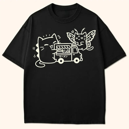 Ramen Truck T-Shirt Black / S 29393113938039474435 T-Shirt