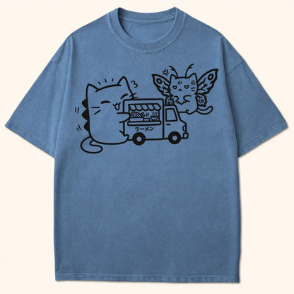 Ramen Truck T-Shirt Blue Jean / S 72740712981118131636 T-Shirt
