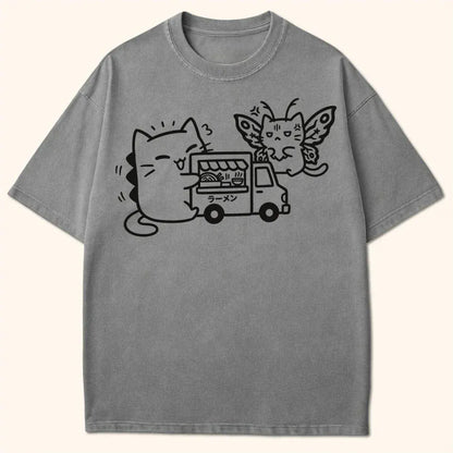 Ramen Truck T-Shirt Grey / S 29327445168700395831 T-Shirt