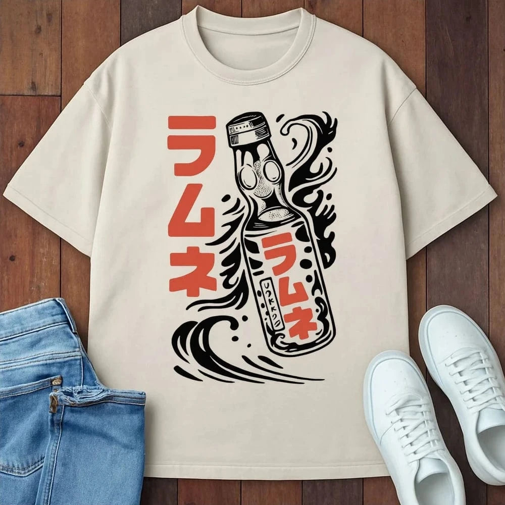 Ramune Up T-Shirt Ivory / S 12406156540683261359 T-Shirt