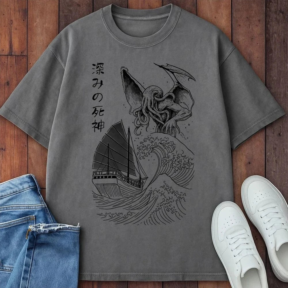 Reaper Of The Deep T-Shirt Grey / S 11504331650671247750 T-Shirt