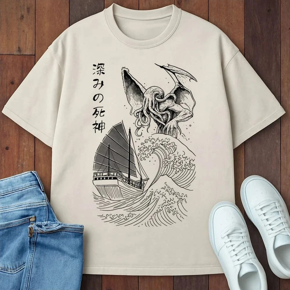 Reaper Of The Deep T-Shirt Ivory / S 21267848492249016184 T-Shirt