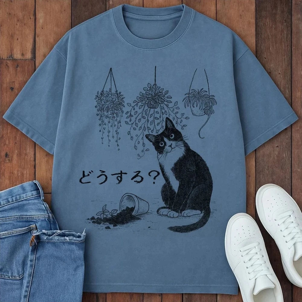 Rebel Whiskers T-Shirt Blue Jean / S 11403801029089537652 T-Shirt