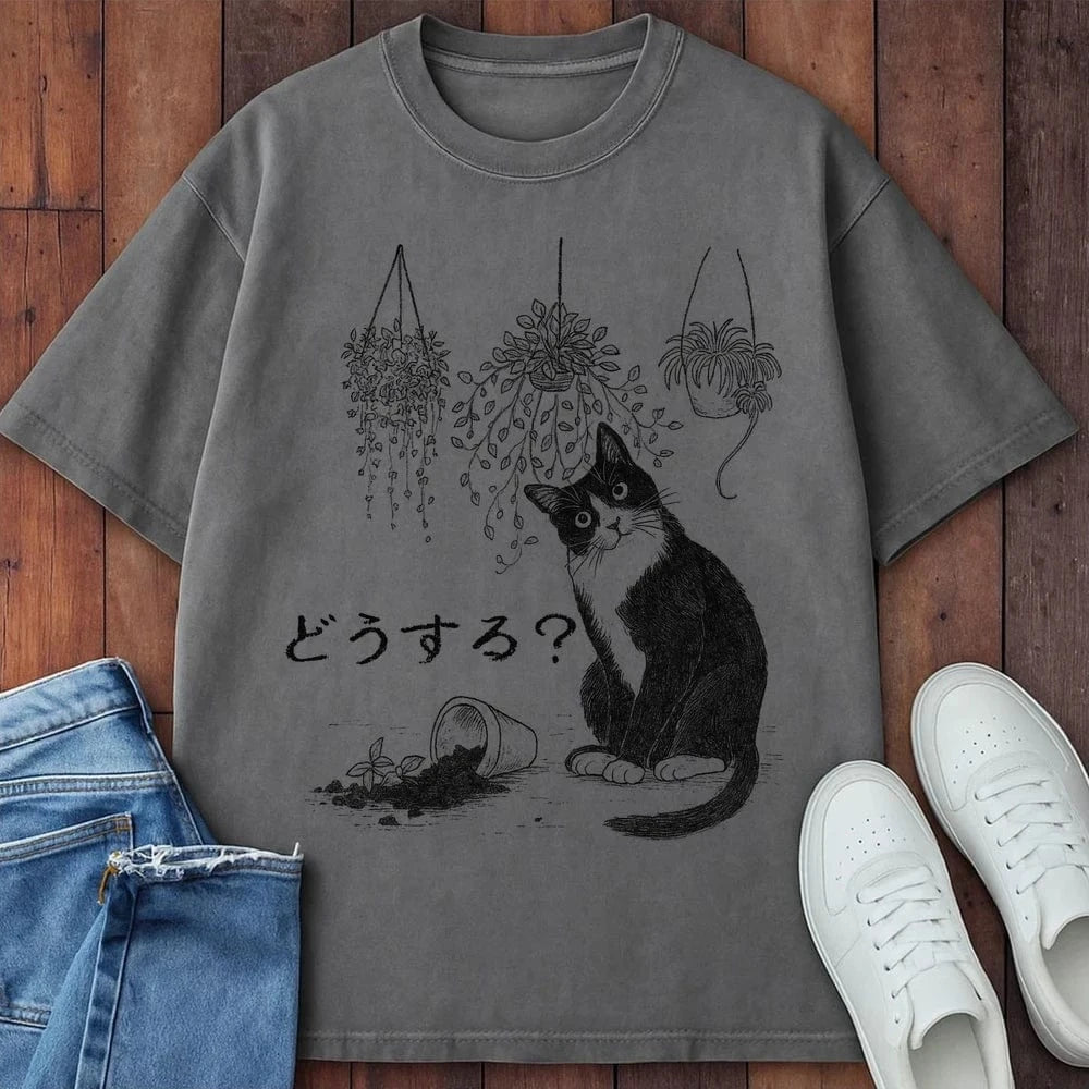 Rebel Whiskers T-Shirt Grey / S 33280133149082069266 T-Shirt