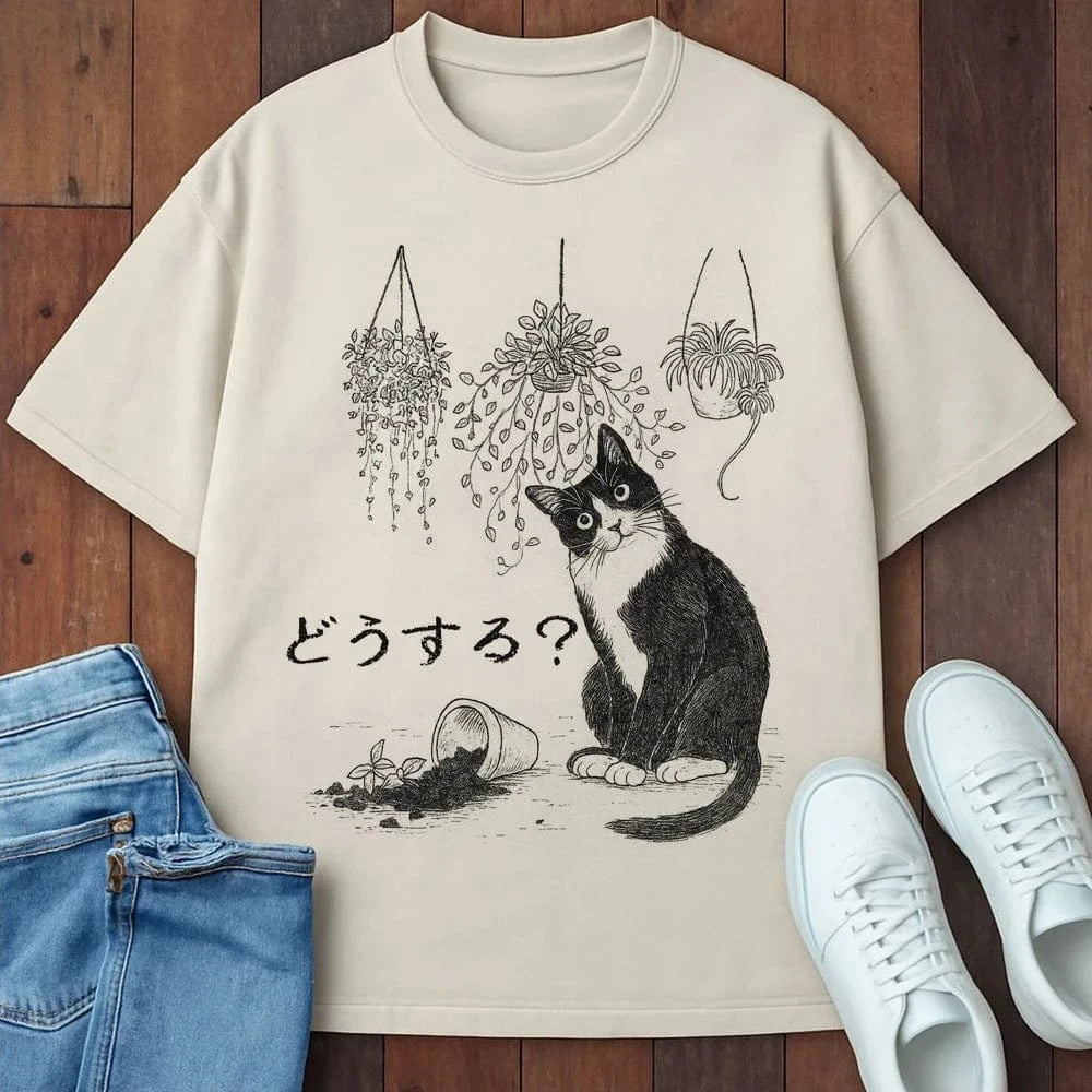 Rebel Whiskers T-Shirt Ivory / S 46299149499885236273 T-Shirt