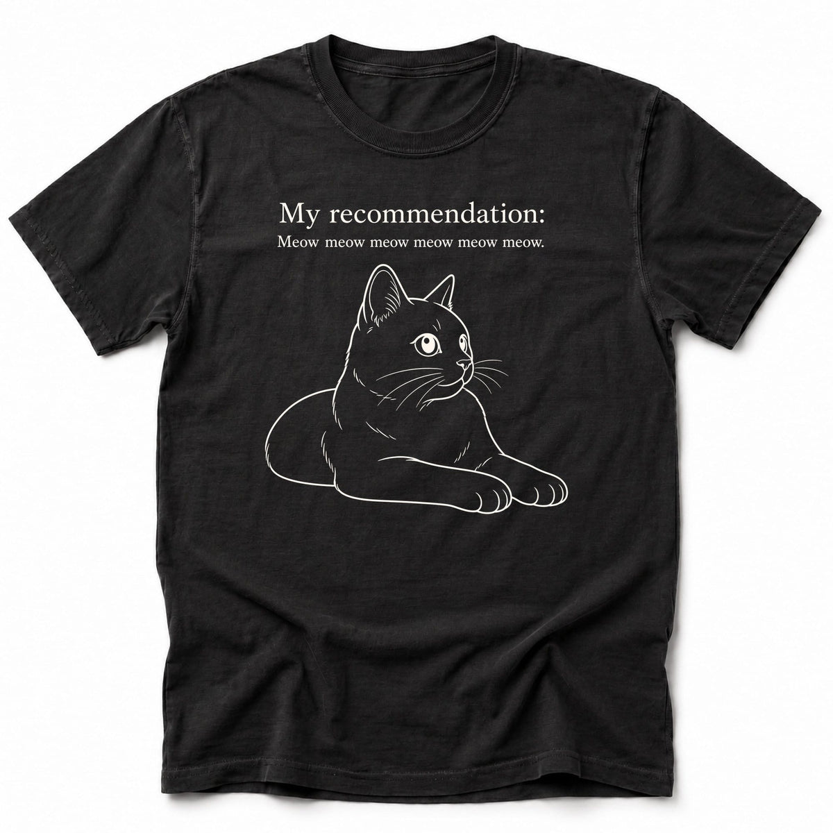 Recommend T-Shirt Black / S 14716801477592210947 T-Shirt