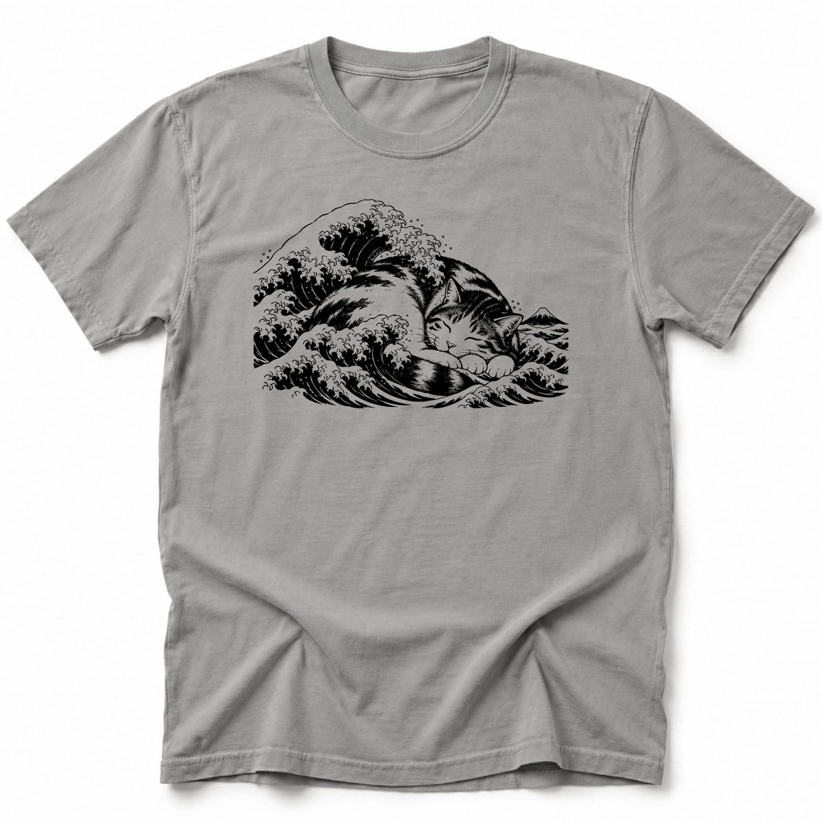 Resting Wave T-Shirt Grey / S 17803182804186757128 T-Shirt