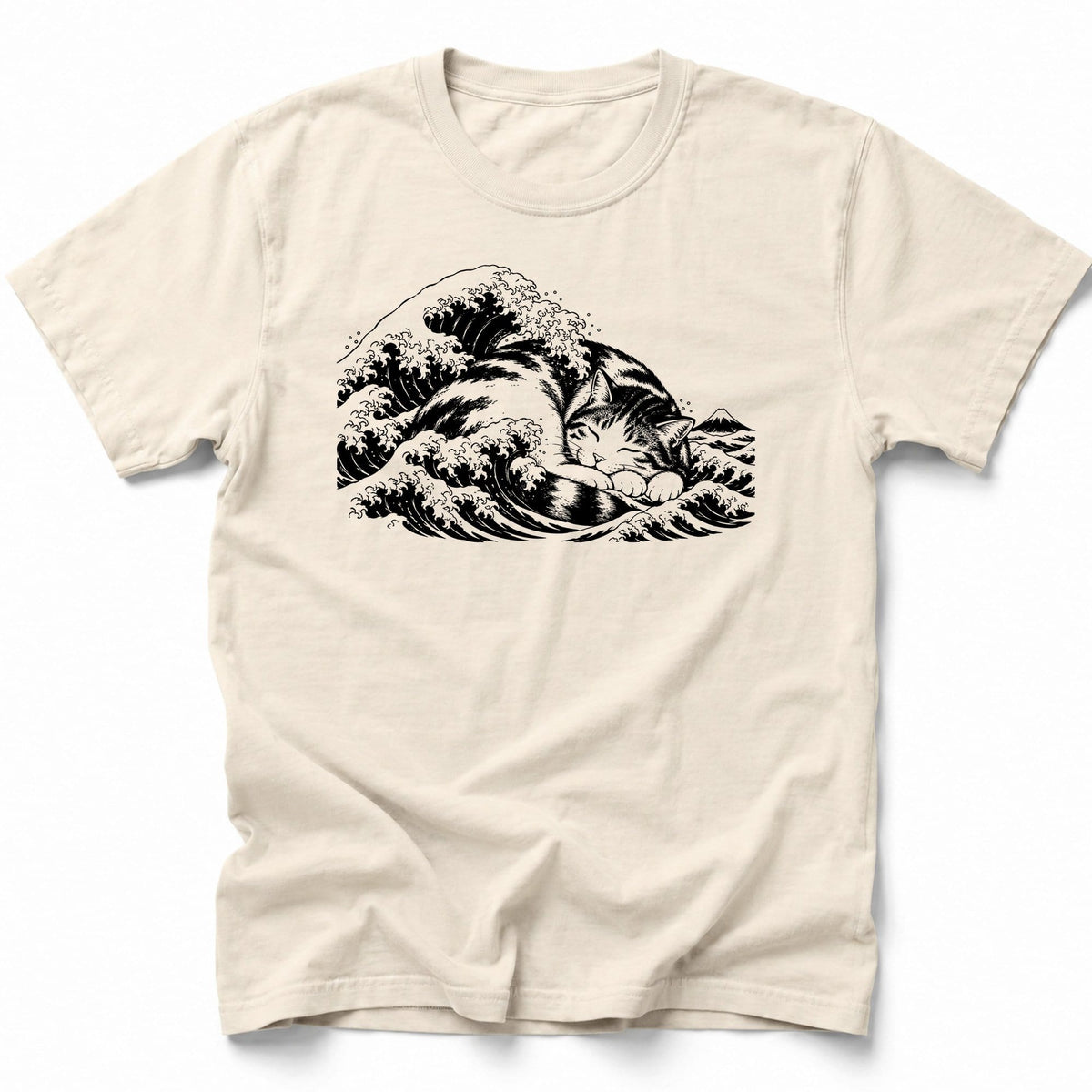 Resting Wave T-Shirt Ivory / S 11475804041947963729 T-Shirt