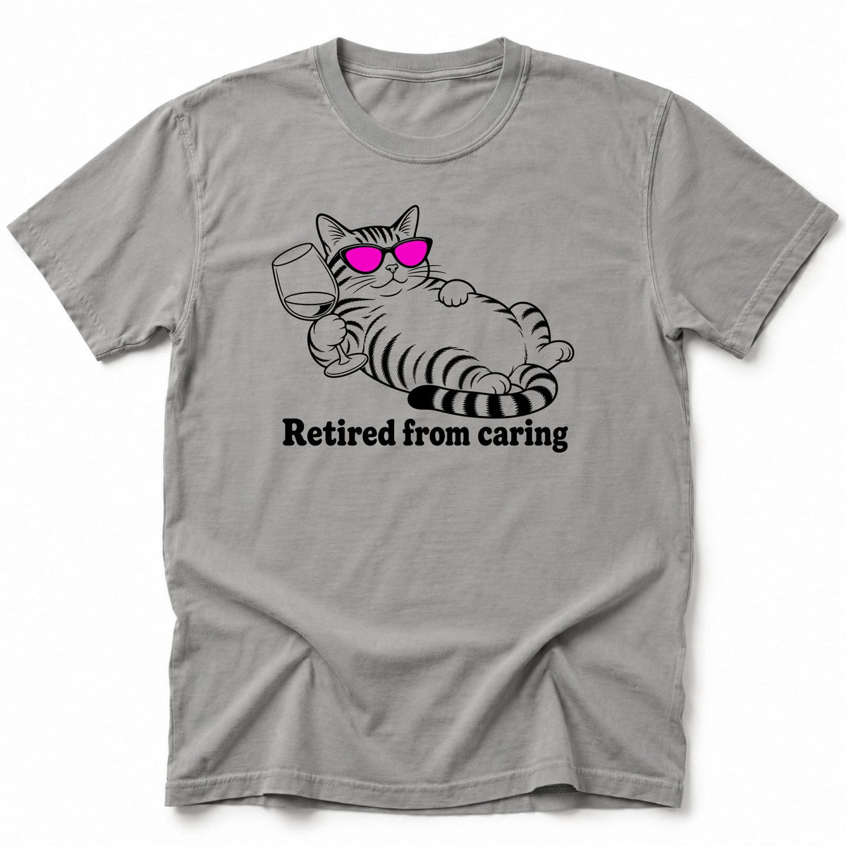 Retired T-Shirt Grey / S 23956859363736059245 T-Shirt