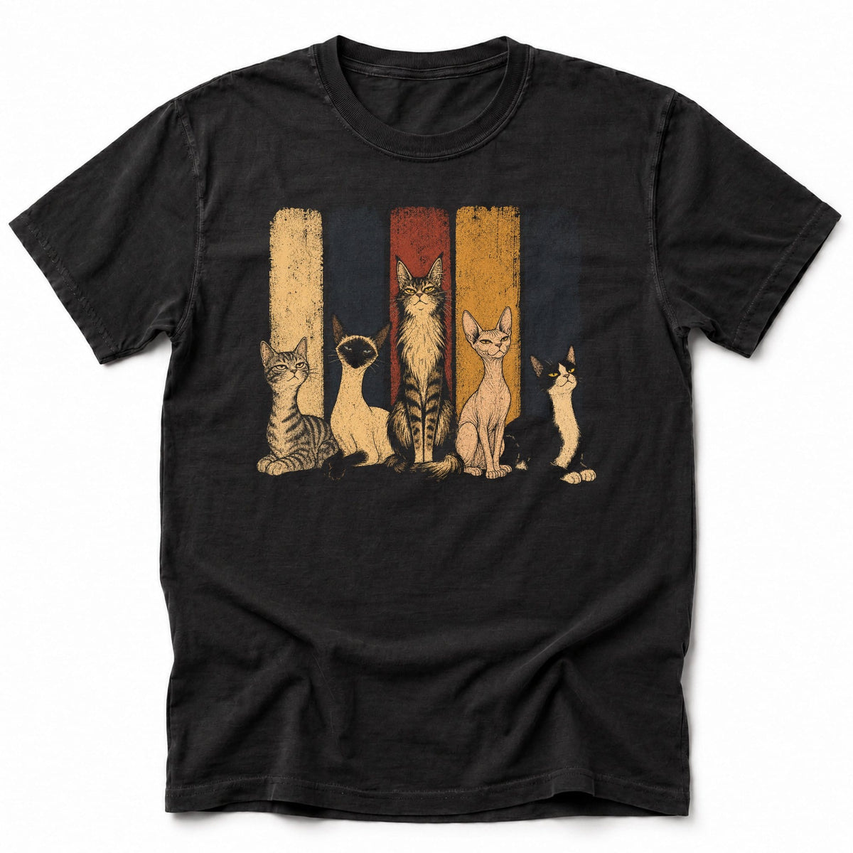 Retro Zen T-Shirt Black / S 33882298029633229589 T-Shirt