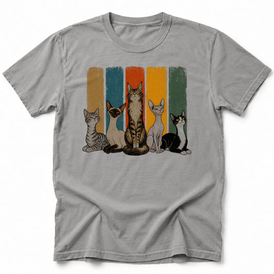 Retro Zen T-Shirt Grey / S 18054646314436237614 T-Shirt
