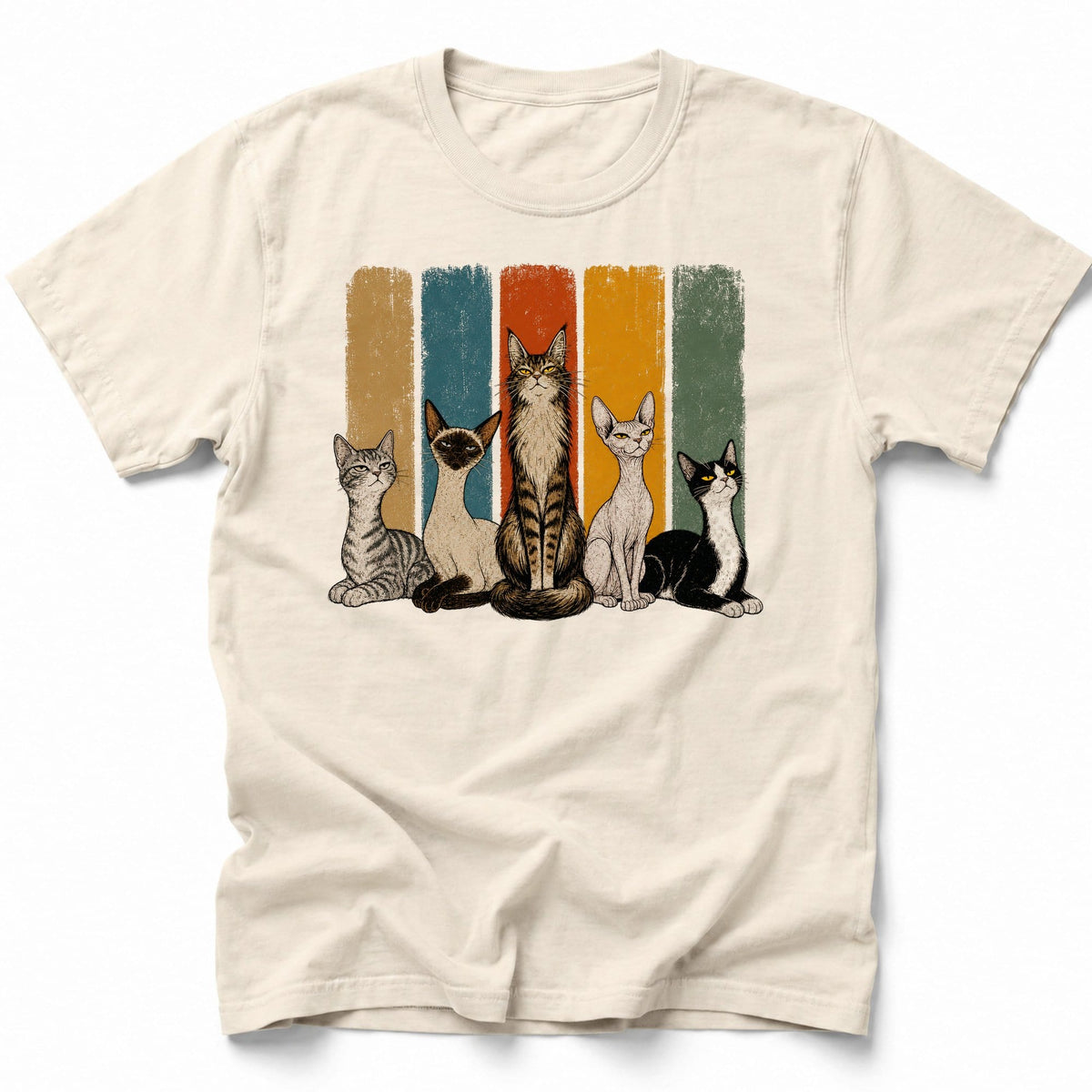 Retro Zen T-Shirt Ivory / S 30188418458151669982 T-Shirt