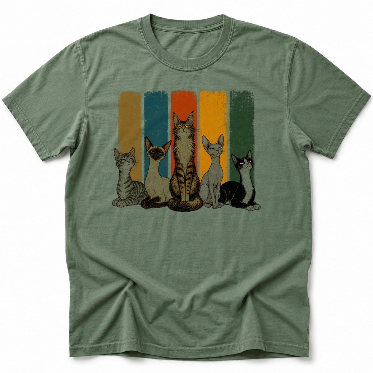 Retro Zen T-Shirt Moss / S 26275792227054626444 T-Shirt