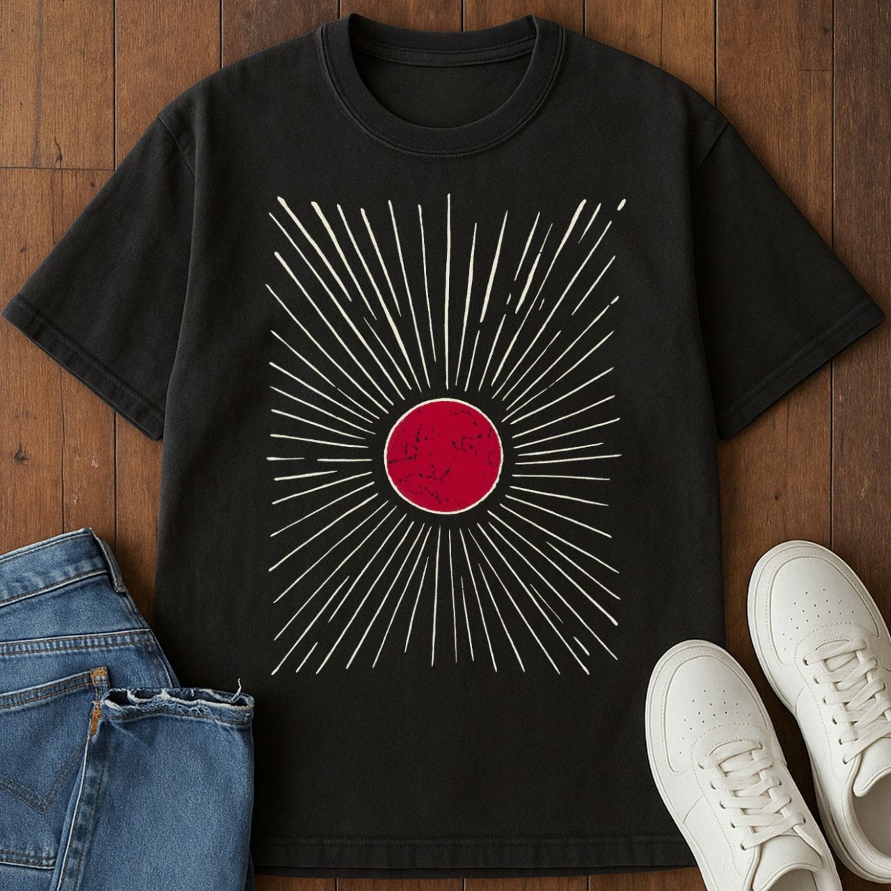 Rising Radiance T-Shirt Black / S 99323626979066916885 T-Shirt