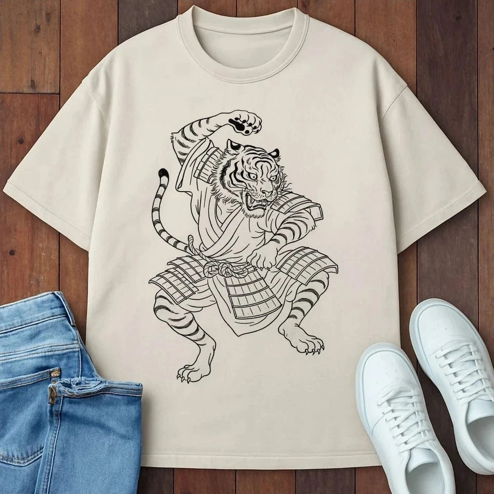 Roaring Ronin T-Shirt Ivory / S 24590362552482163131 T-Shirt