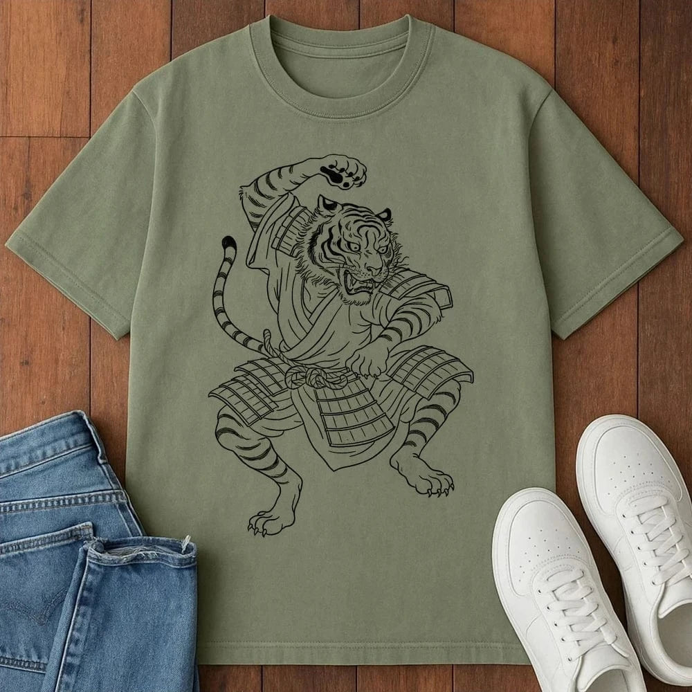 Roaring Ronin T-Shirt Moss / S 22365442567759992015 T-Shirt