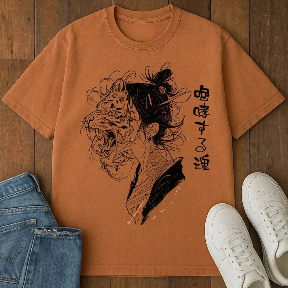 Roaring Spirit T-Shirt Yam / S 26589082623714870164 T-Shirt