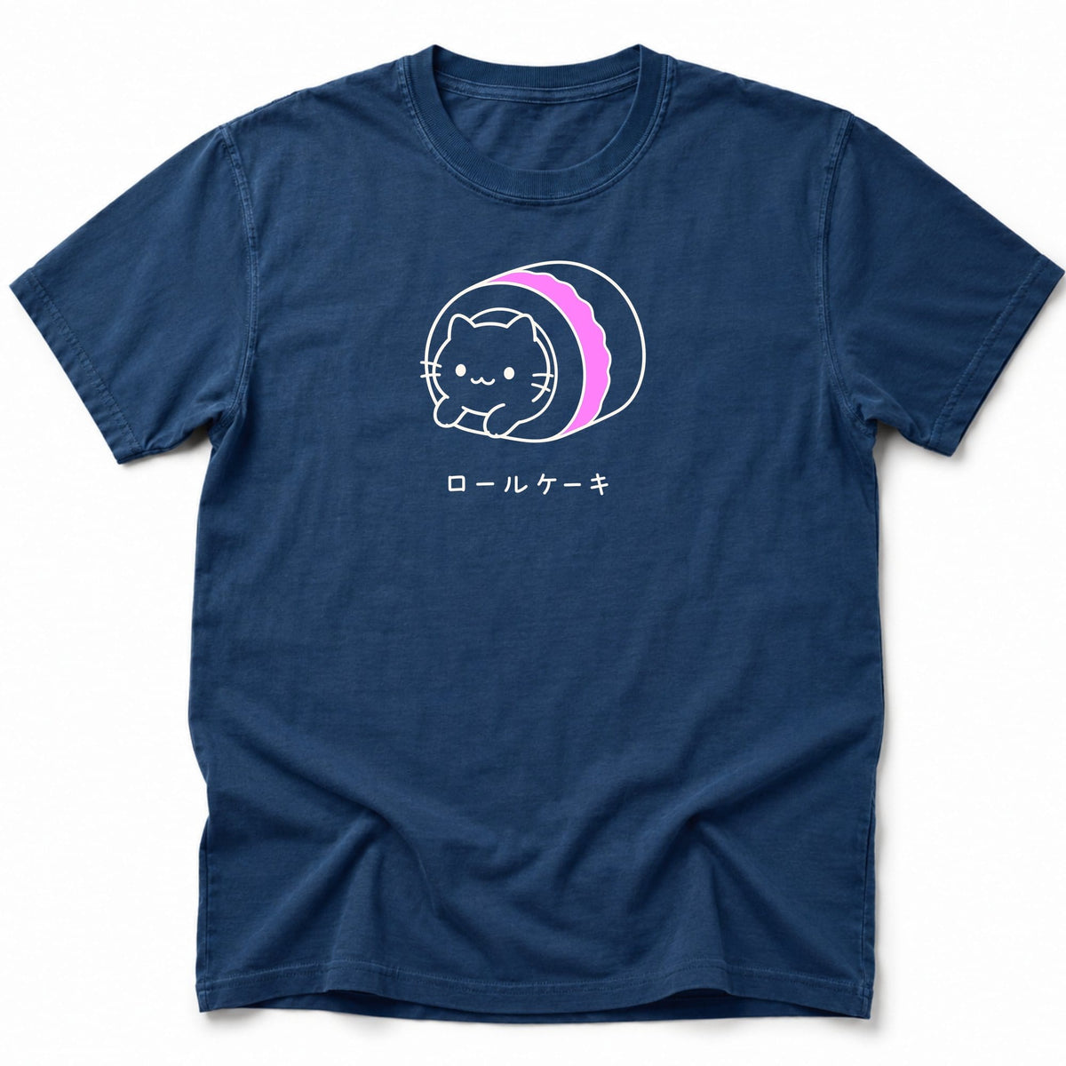 Roll Keki T-Shirt Navy / S 82332912964155494981 T-Shirt