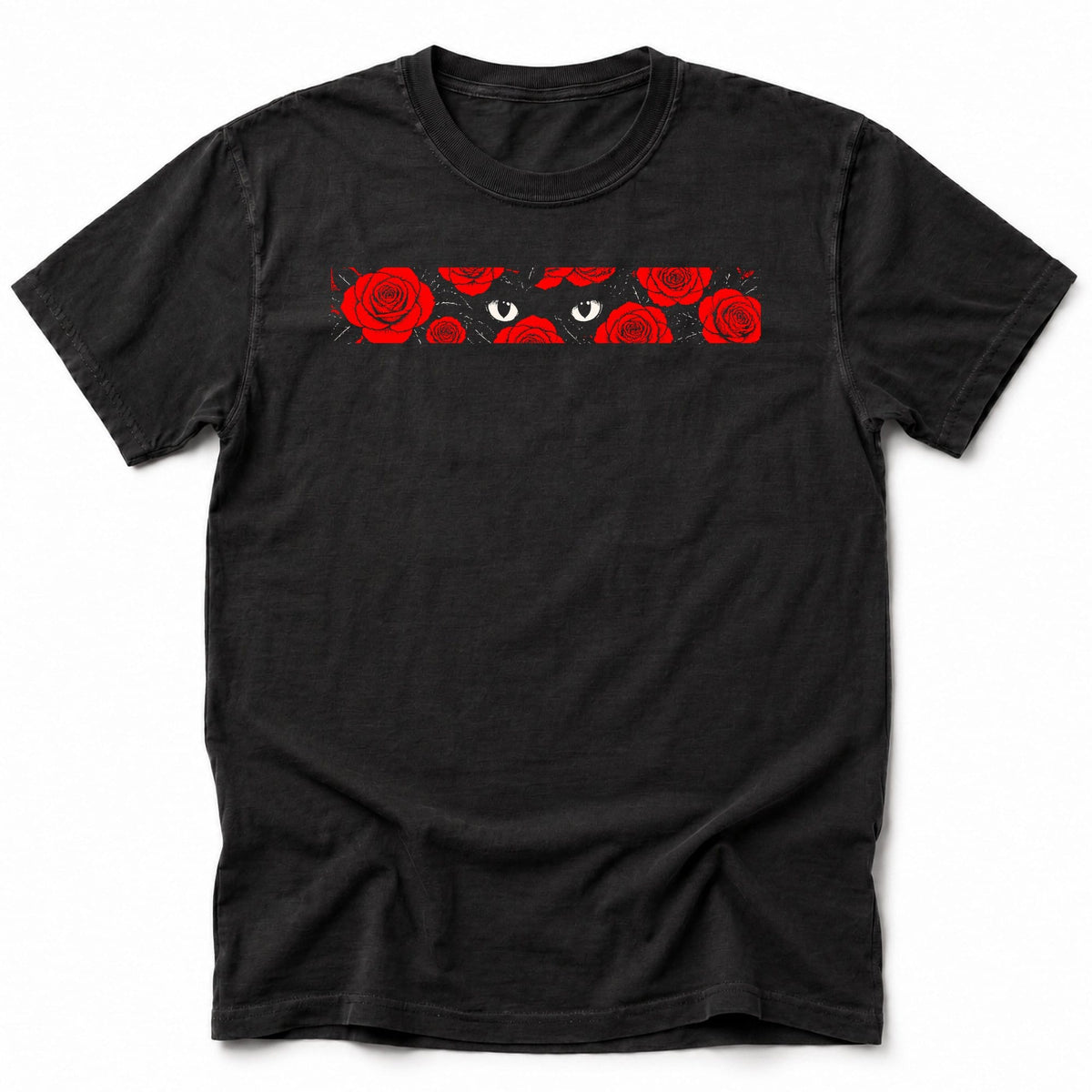 Roses T-Shirt Black / S 31244303196788251113 T-Shirt