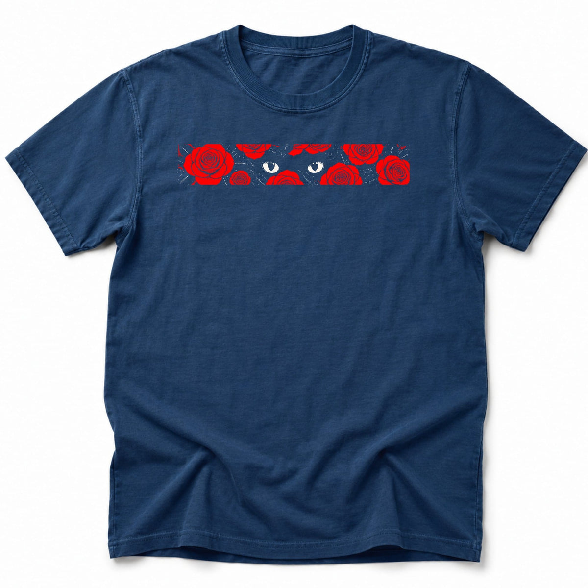 Roses T-Shirt Navy / S 15774339312852973297 T-Shirt
