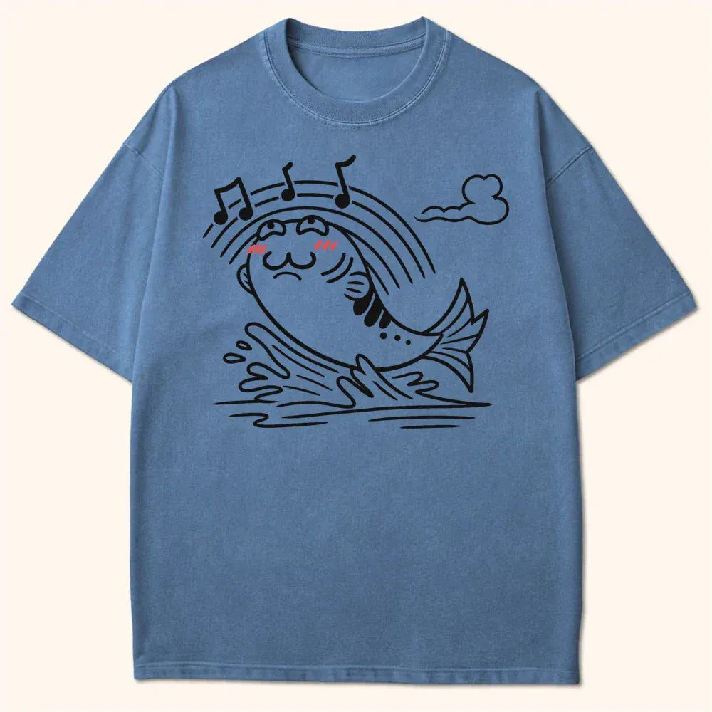 Sakana-Kun T-Shirt Blue Jean / S 18424192196963560648 T-Shirt