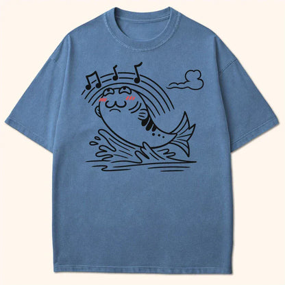 Sakana-Kun T-Shirt Blue Jean / S 18424192196963560648 T-Shirt