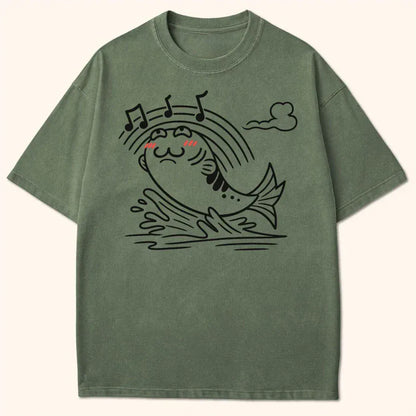 Sakana-Kun T-Shirt Moss / S 62295480099298015965 T-Shirt