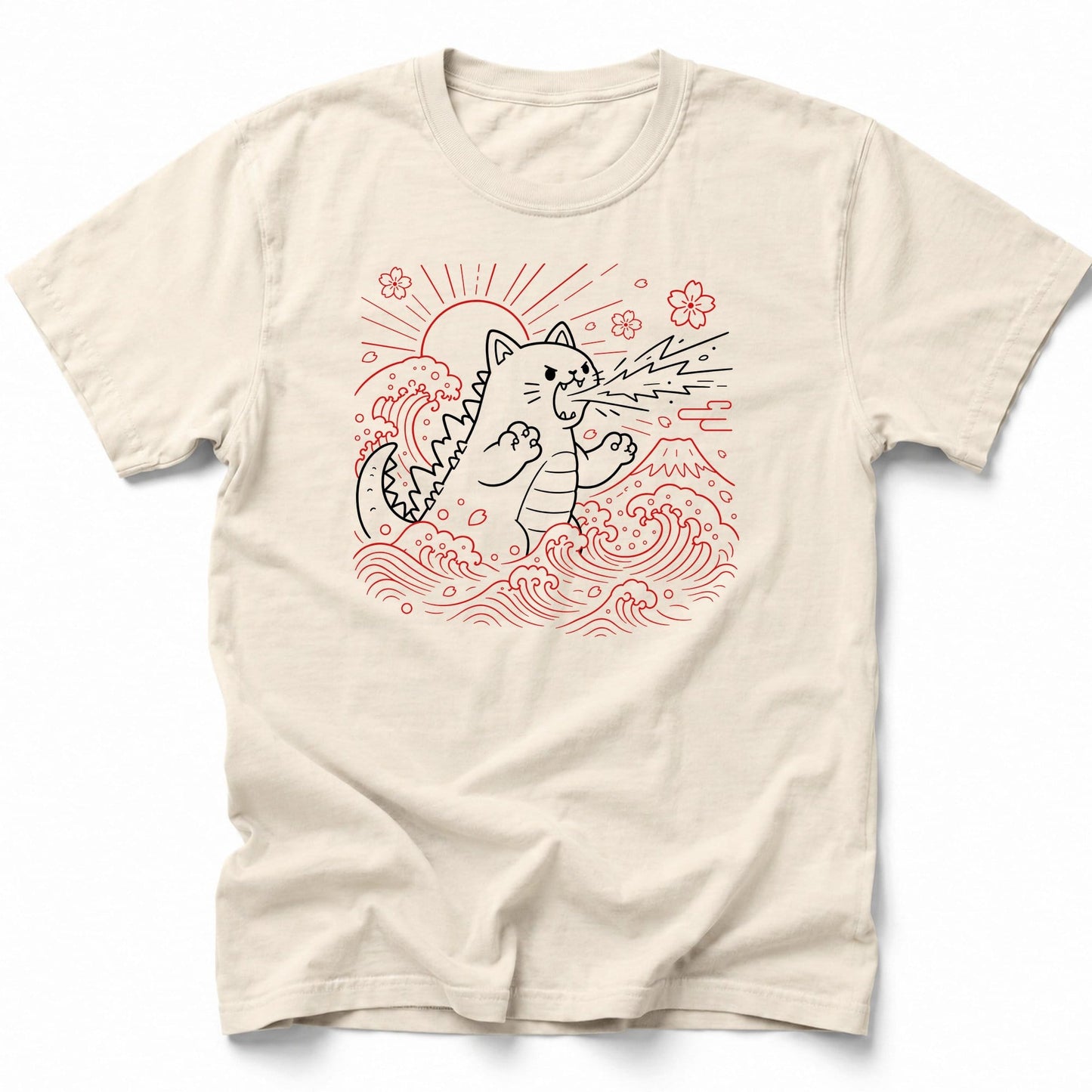 Sakura Blast T-Shirt Ivory / S 37498861604997762014 T-Shirt