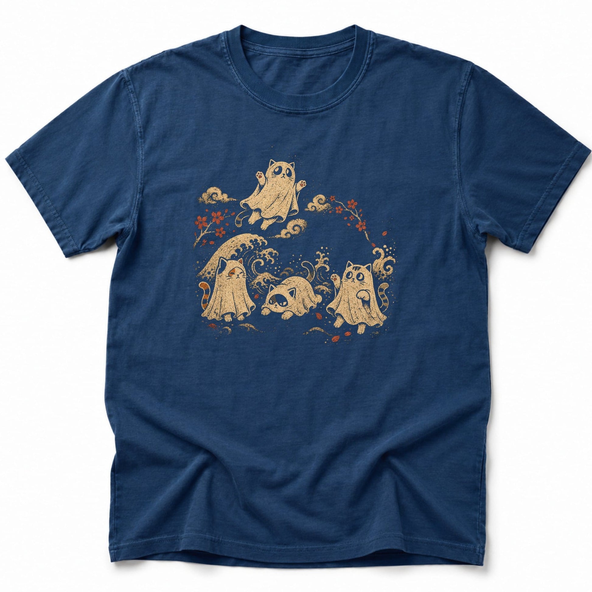Sakura Spooks T-Shirt Navy / S 22185211737235197316 T-Shirt