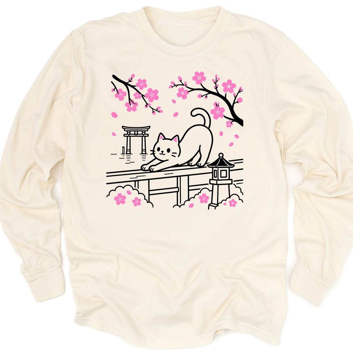 Sakura Stretch Long Sleeve Ivory / M 20494961051099621645 Long-sleeve