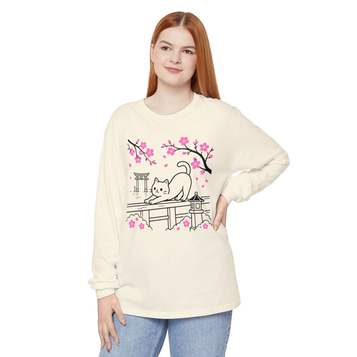 Sakura Stretch Long Sleeve Long-sleeve