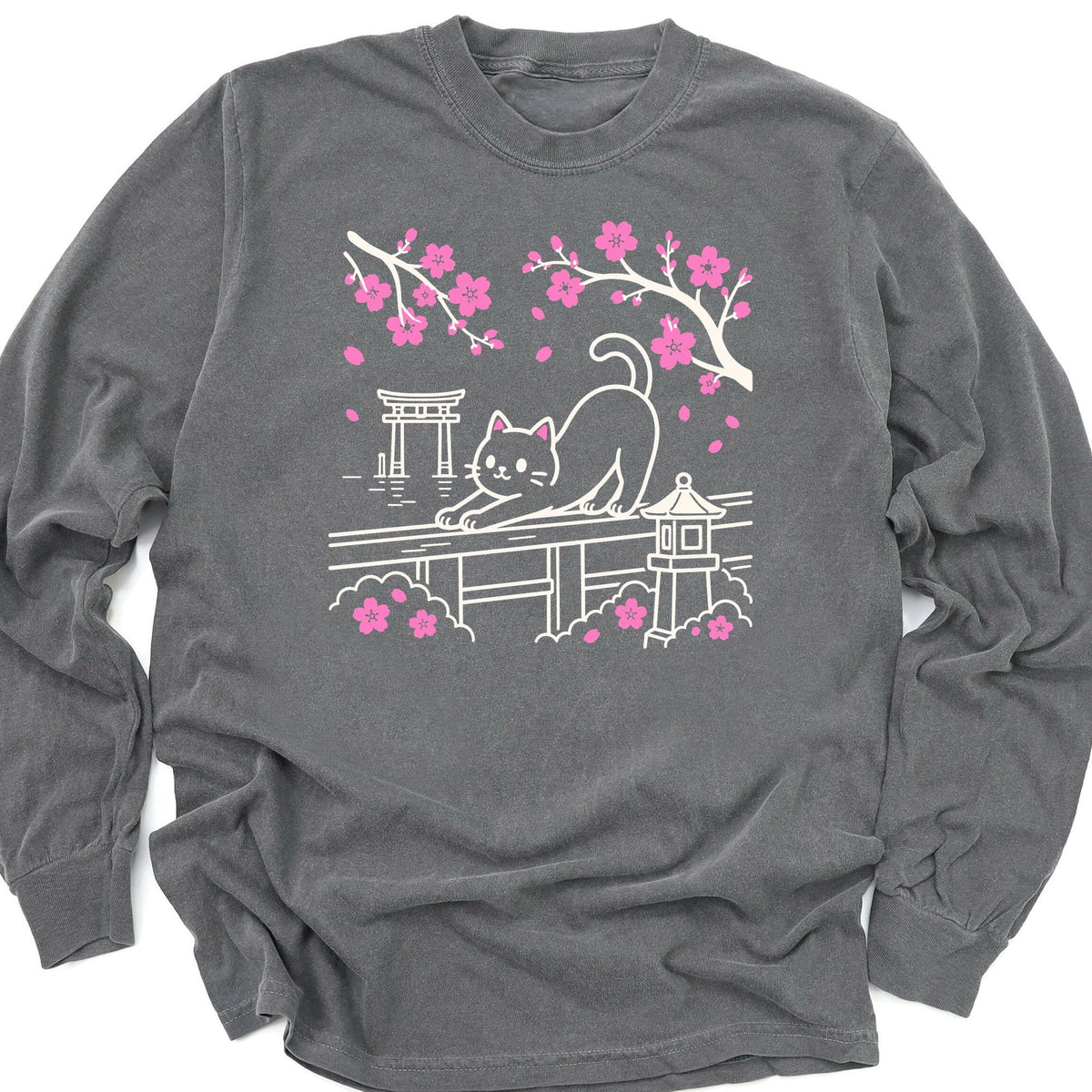 Sakura Stretch Long Sleeve Pepper / M 70292094738647990481 Long-sleeve