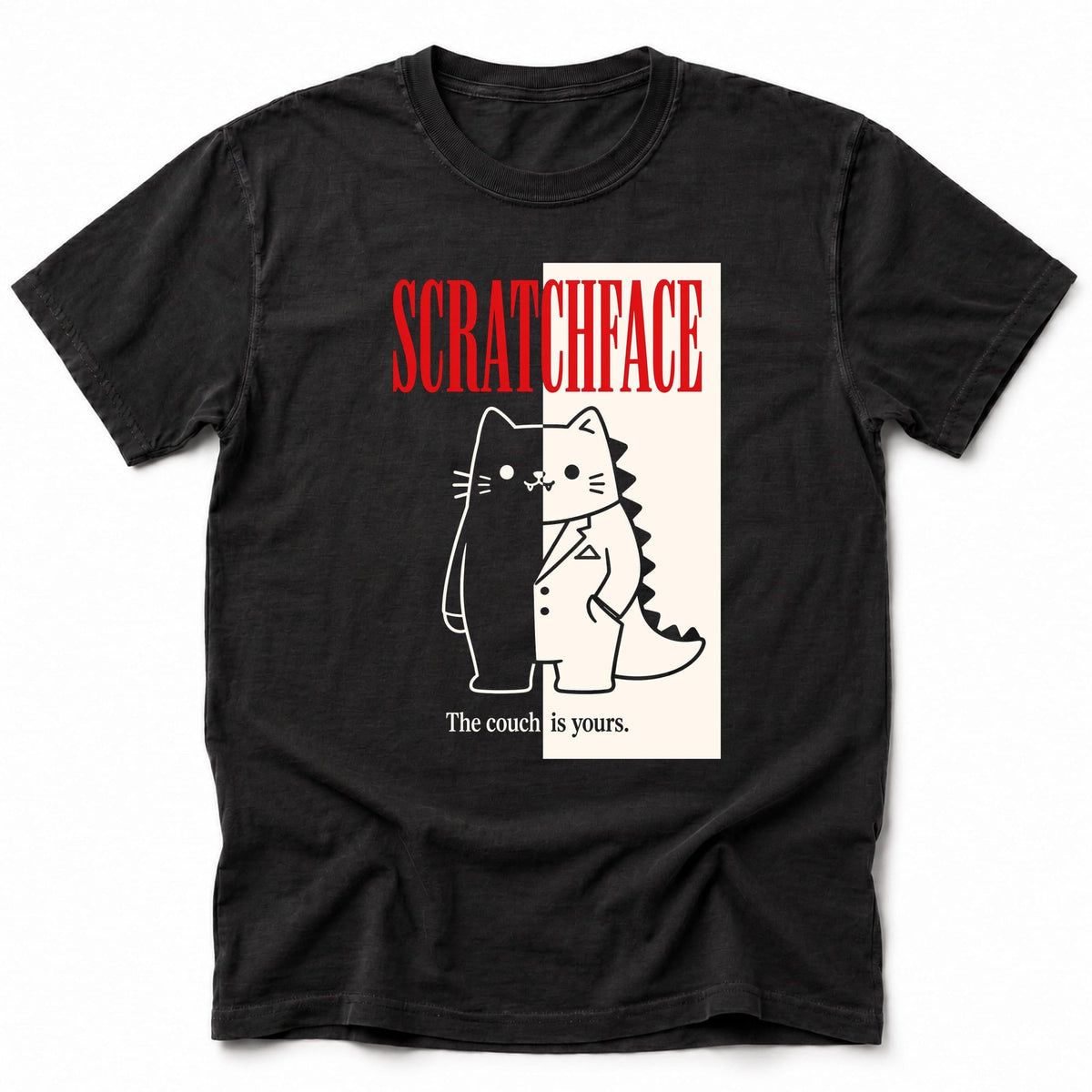 Scratchface T-Shirt Black / S 32664342928241697513 T-Shirt