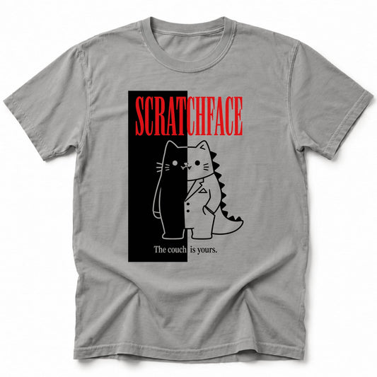Scratchface T-Shirt Grey / S 26397166803320411799 T-Shirt