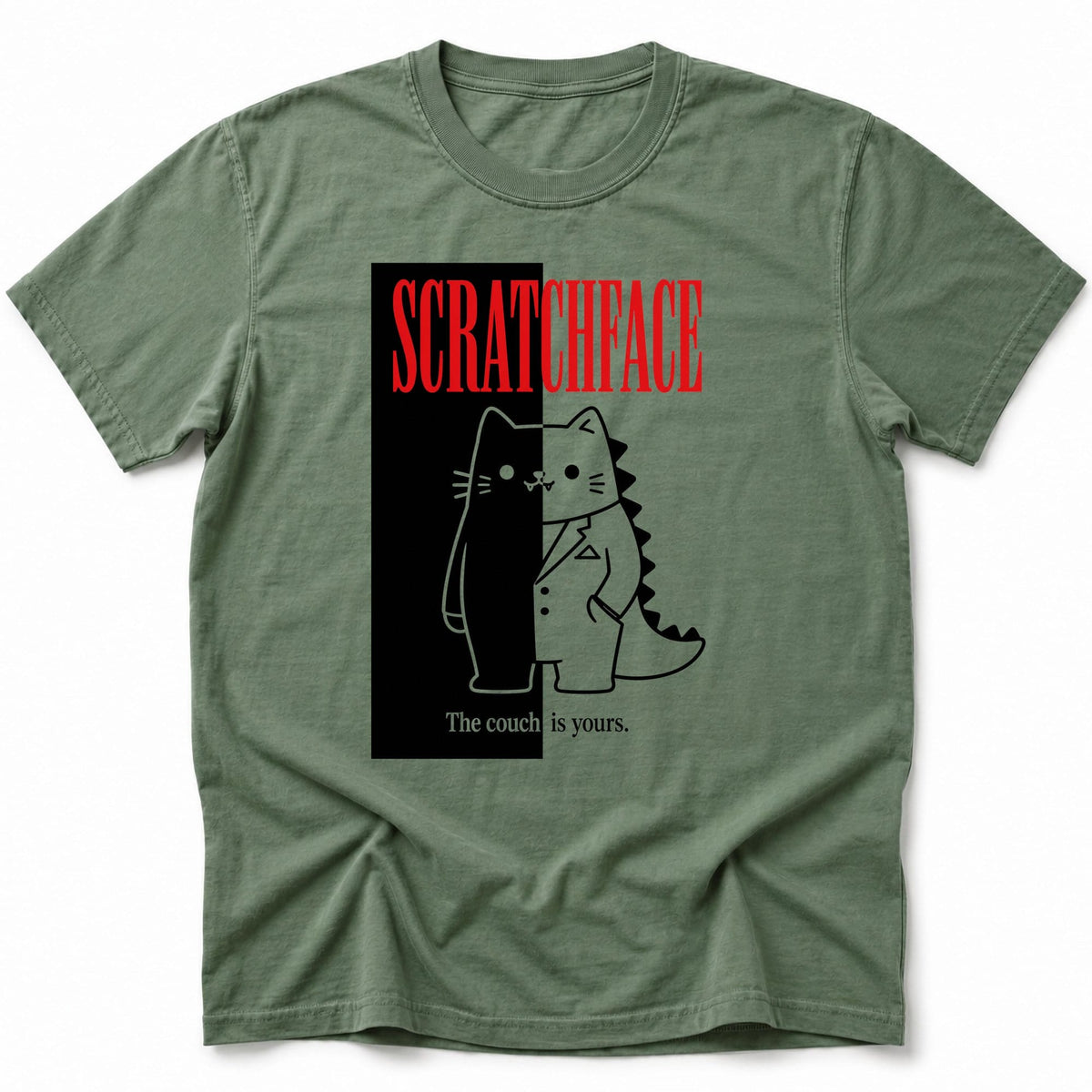Scratchface T-Shirt Moss / S 30713194802277330494 T-Shirt