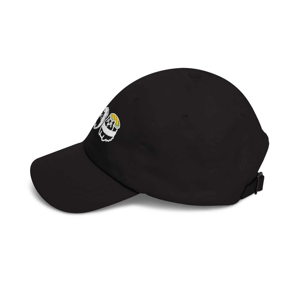 Seaweed Chokku Embroidered Classic Cap — Black & Navy Hats