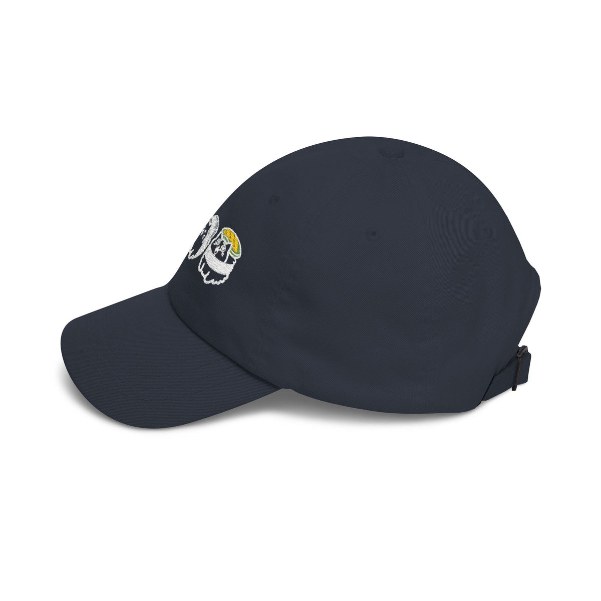 Seaweed Chokku Embroidered Classic Cap — Black & Navy Hats