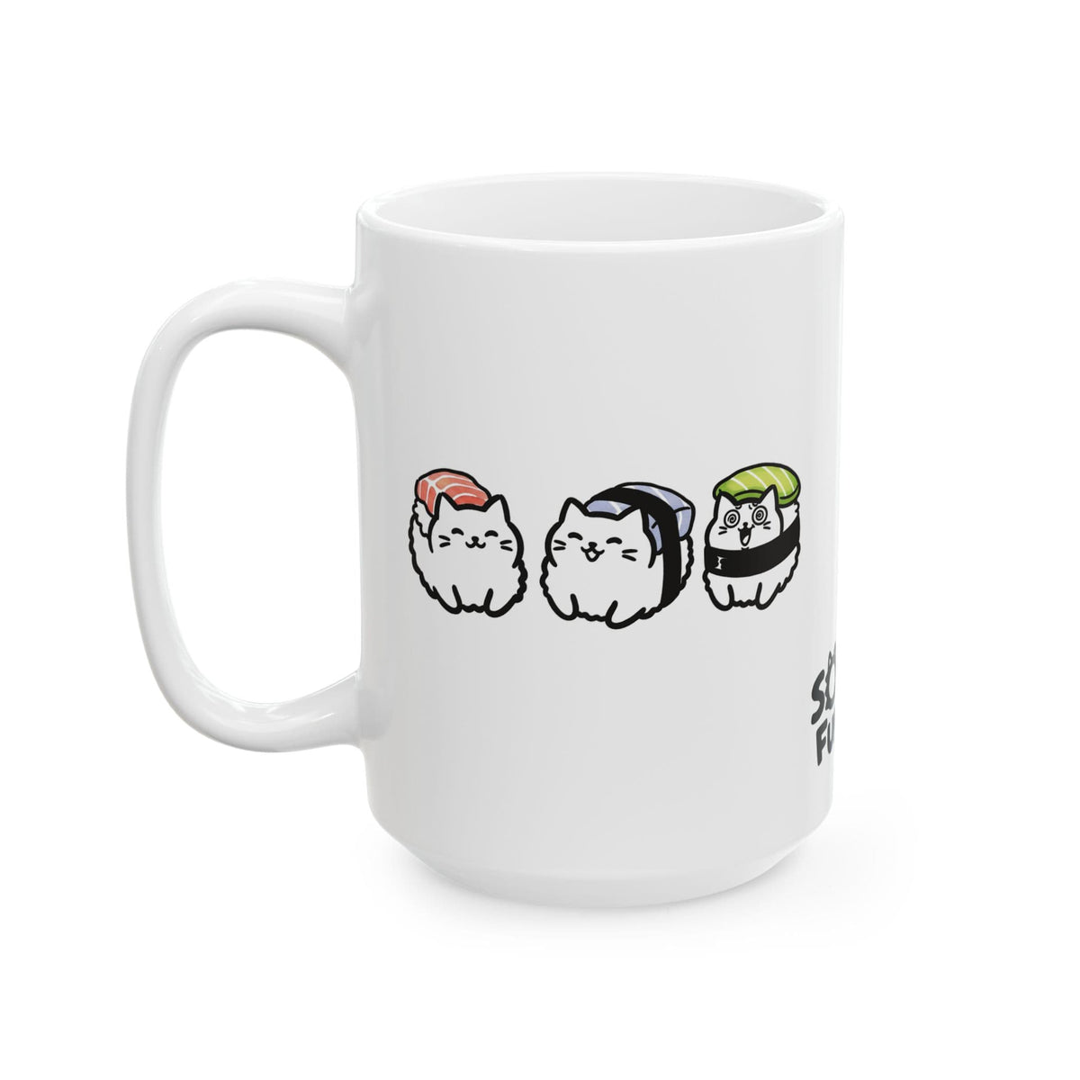 Seaweed Chokku White Mug (15oz) 15oz 15304738546701069473 Mug