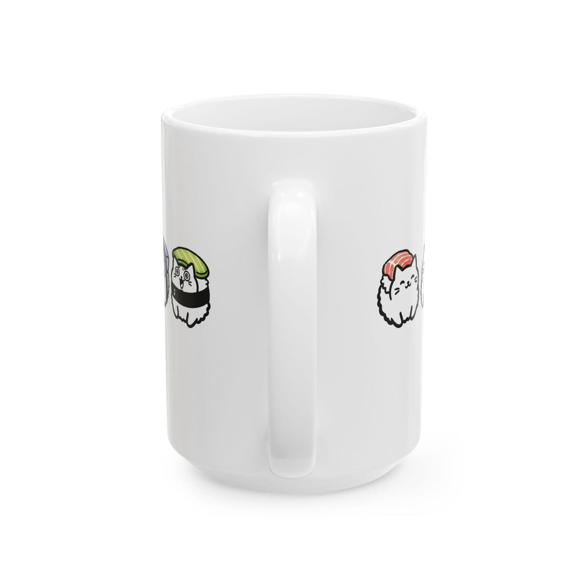 Seaweed Chokku White Mug (15oz) 15oz 15304738546701069473 Mug