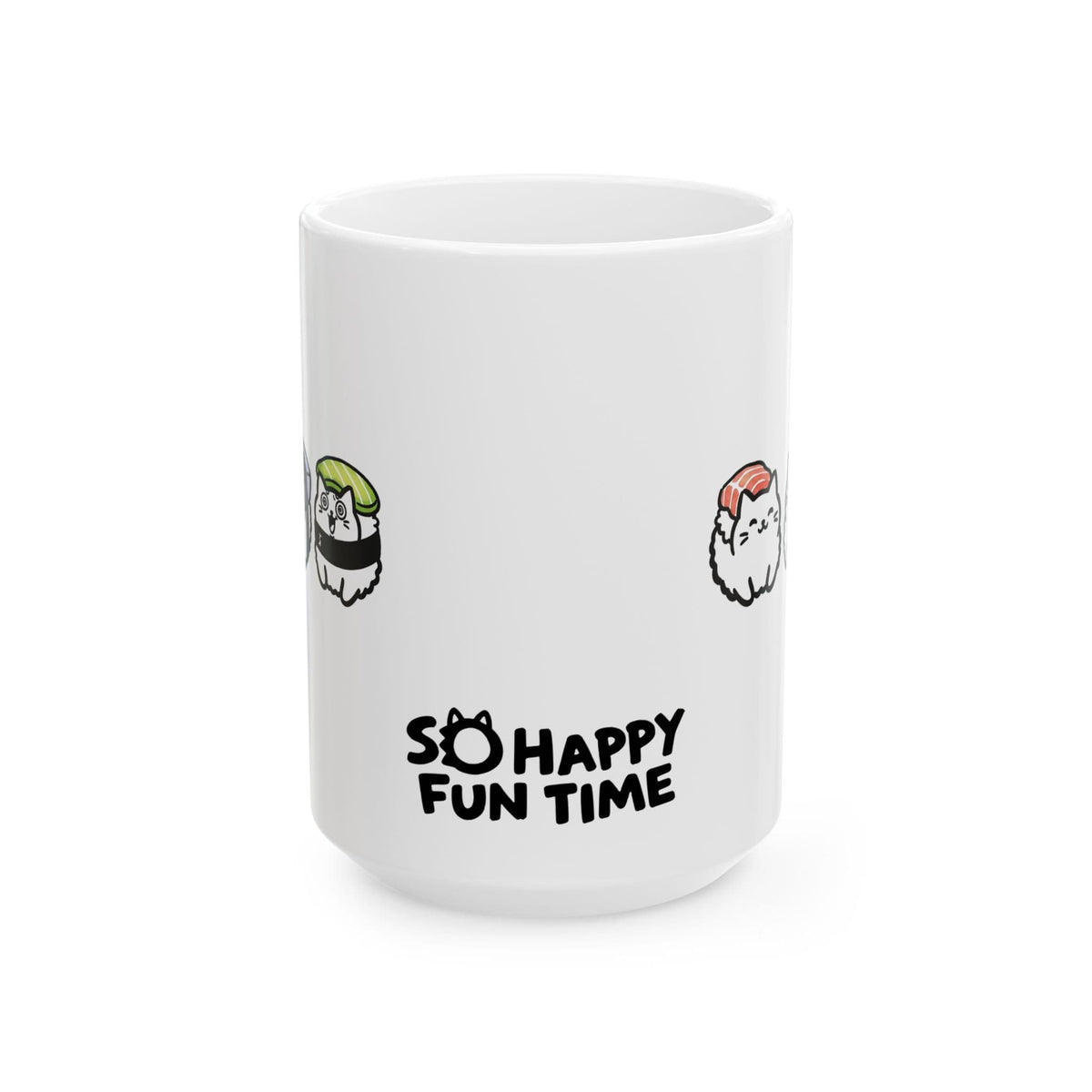 Seaweed Chokku White Mug (15oz) 15oz 15304738546701069473 Mug