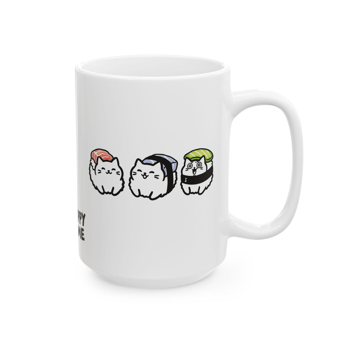 Seaweed Chokku White Mug (15oz) 15oz 15304738546701069473 Mug