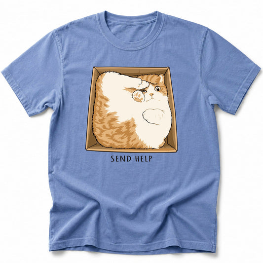 Send Help T-Shirt Blue Jean / S 10987466435960124232 T-Shirt