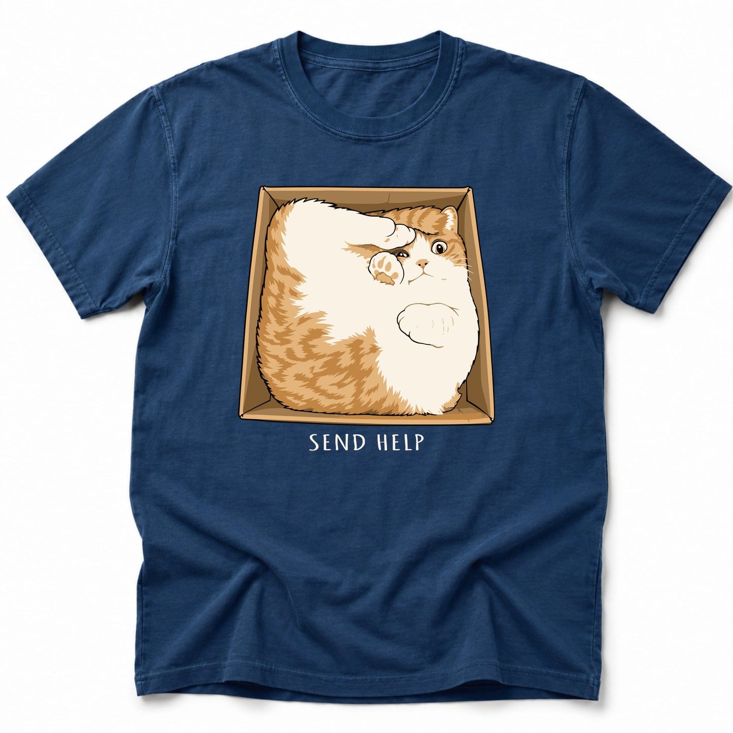 Send Help T-Shirt Navy / S 72971019515478331790 T-Shirt