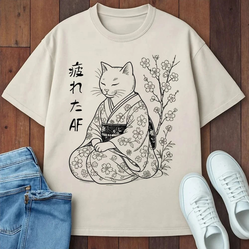 Serene Katmono T-Shirt Ivory / S 16879341128133311875 T-Shirt