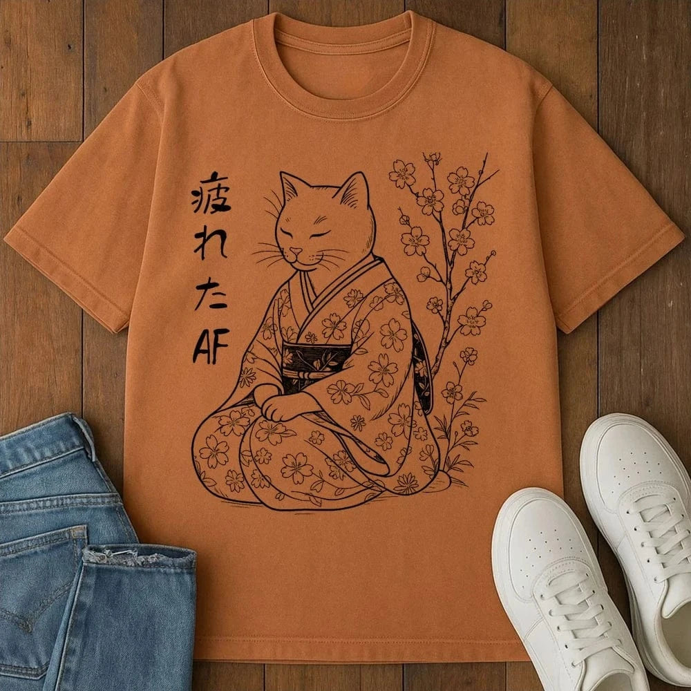 Serene Katmono T-Shirt Yam / S 13081709995611432628 T-Shirt