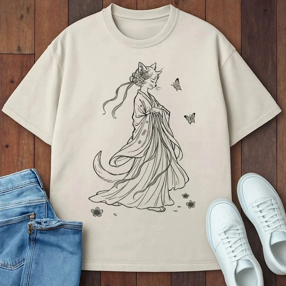 Serenity Vibe T-Shirt Ivory / S 20164543257332751917 T-Shirt