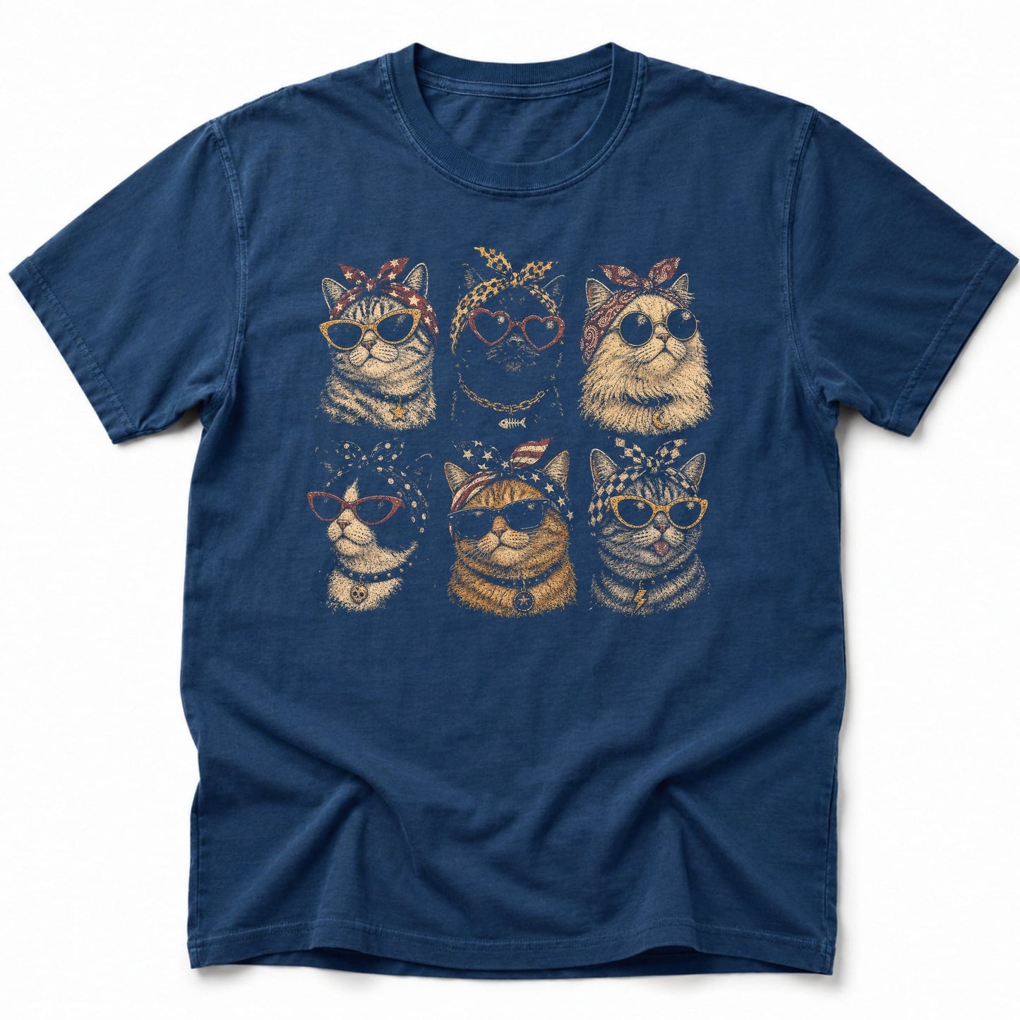 Shade Parade T-Shirt Navy / S 25708271058491087556 T-Shirt