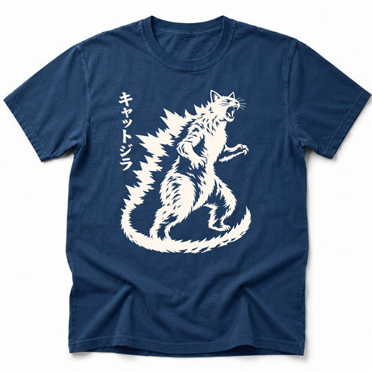 Shadow Kyattojira T-Shirt Navy / S 30246861058888646121 T-Shirt